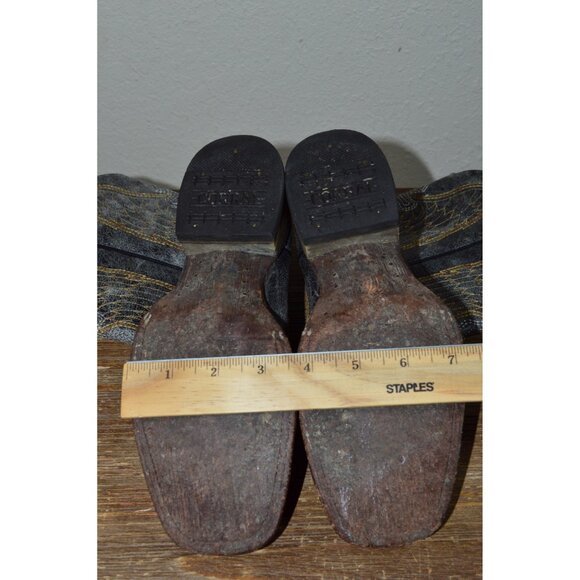 Corral Teen Girls Distessed Cross & Wing Cowboy Boots Youth Size 4.5 Women's 6.5 - Picture 9 of 13